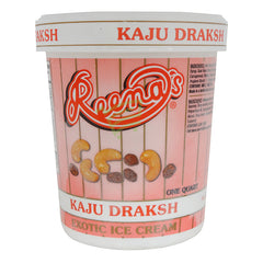 Reena Kaju Draksh Ice Cream 1 Quat. - 946 ml