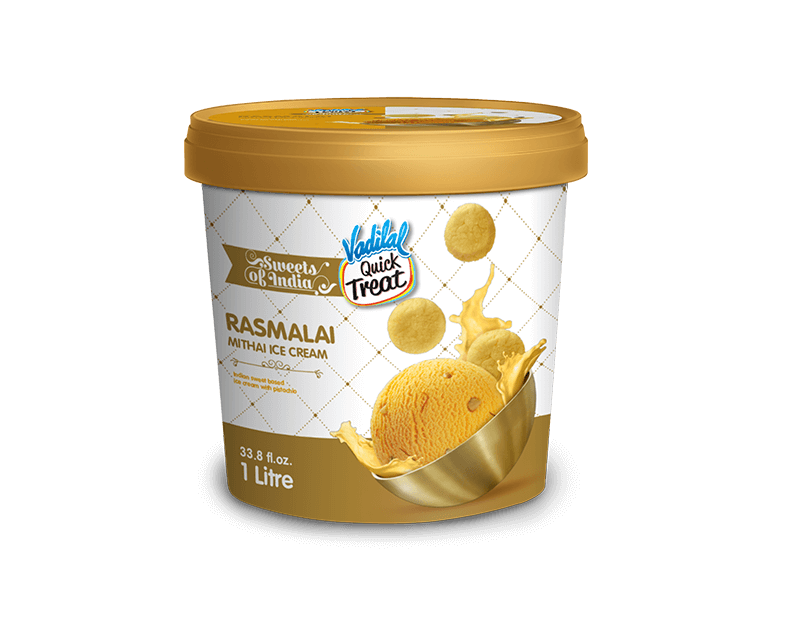 Vadilal Rasmalai Ice Cream 1 L