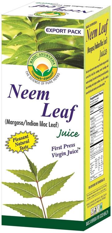 Basic Ayurveda Neem Leaf Juice 16.9 Oz - 480 ml