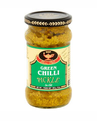 Deep Green chilli Pickle 10 Oz - 283 Gms