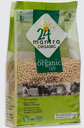 24 Mantra Organic Urad White Whole 2 Lb - 908 Gms