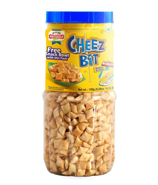 Priya Gold Cheez Bit 5.29 Oz - 150 Gms