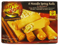 Deep Hot Wok 6 Noodles Spring Roll 8 Oz - 228 Gms