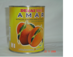 Amar Desai Alphonso Mango Tidbit 30 Oz - 850 Gms