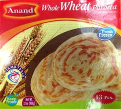 Anand Whole Wheat Porotta 13 Pieces - 908 Gms