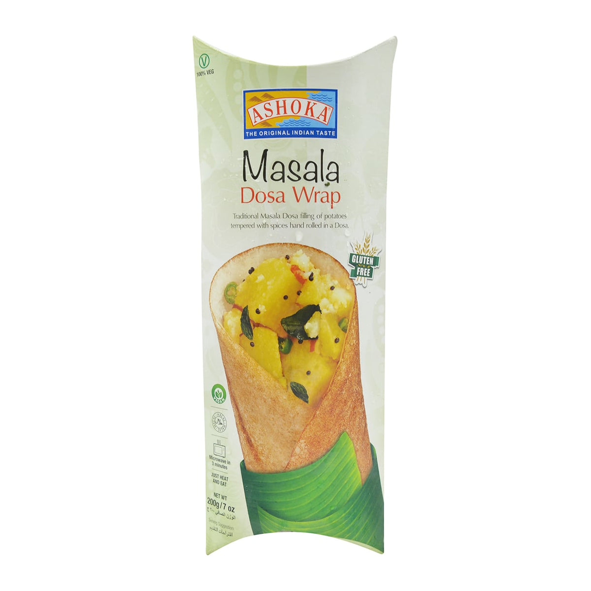 Ashoka Masala Dhosa Wrap 7 Oz - 200 Gms