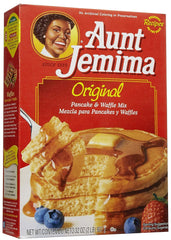 Aunti Jemina Pancakes and Wafels Mix 32 Oz - 907 Gms