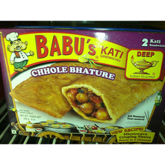 Babu's Kati Chhole Bhaturi 2 Pieces - 226 Gms