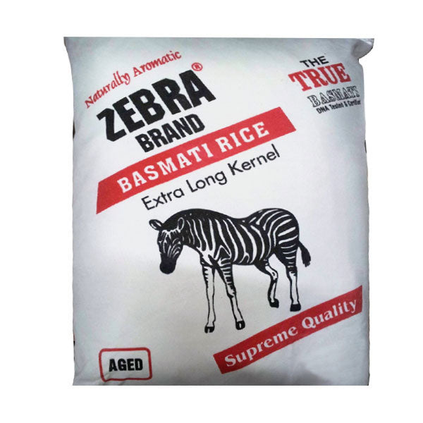 Zebra Basmati Rice 20lb