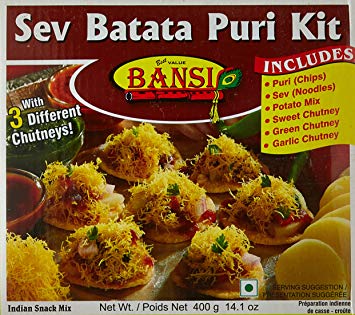 Bansi Sev Batata Puri Kit 14 Oz - 400 Gms