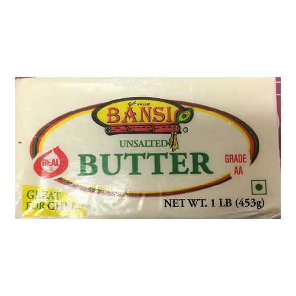 Bansi Unsalted Butter 1lb-453Gms