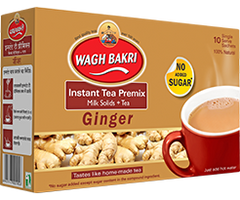 Wagh Bakri Instant Ginger Tea (3 in 1) 9.18 OZ - 261 Gms