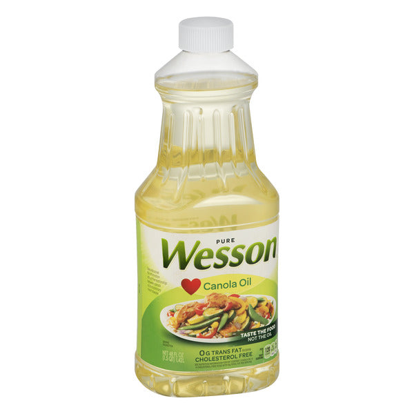 Wesson Canola Oil 48 Oz - 1.42 L