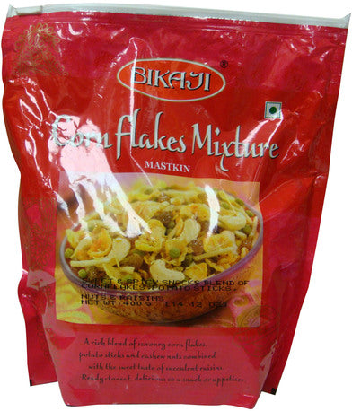 Bikaji Corn Flakes Mixture 14.1 Oz - 400 Gms