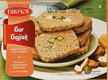 Bikaji Gur Gajjak 14 Oz - 400 Gms