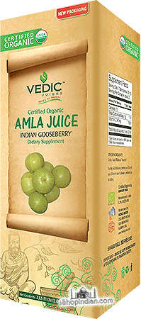 Vedic Organic Amla Juice 16.9 Oz - 500 ml