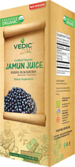 Vedic Organic Jamun Juice 16.9 Oz - 500 ml