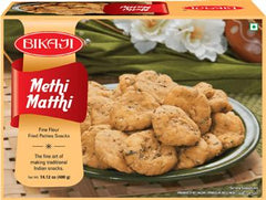 Bikaji Methi Matthi 14.12 Oz - 400 Gms