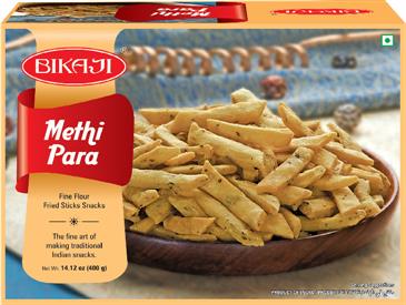 Bikaji Methi Para 14.12 Oz - 400 Gms