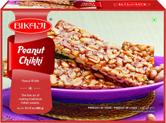 Bikaji Peanut Chikki 14 Oz - 400 Gms