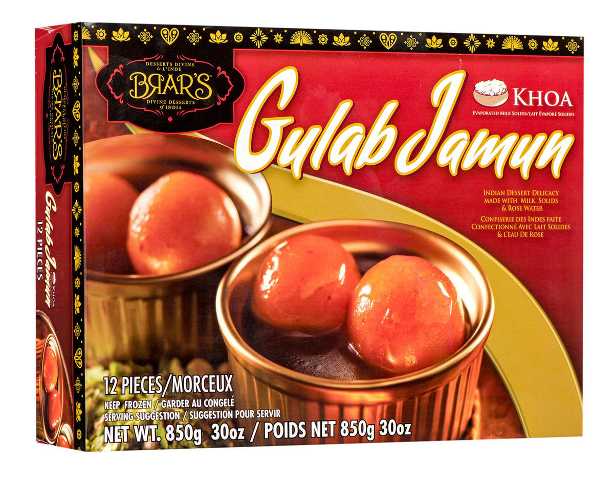 Brar's Gulab Jamun 12 Pieces - 30 Oz - 850 Gms