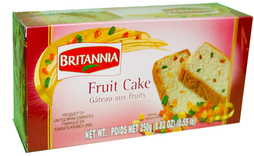 Britannia Fruit Cake 8.8 Oz - 250 Gms