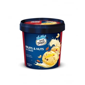 Vadilal Fruits & Nuts Ice Cream 1 L