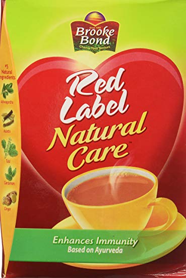 Brooke Bond Red Label Natural Care 17.5 OZ - 496 Gms