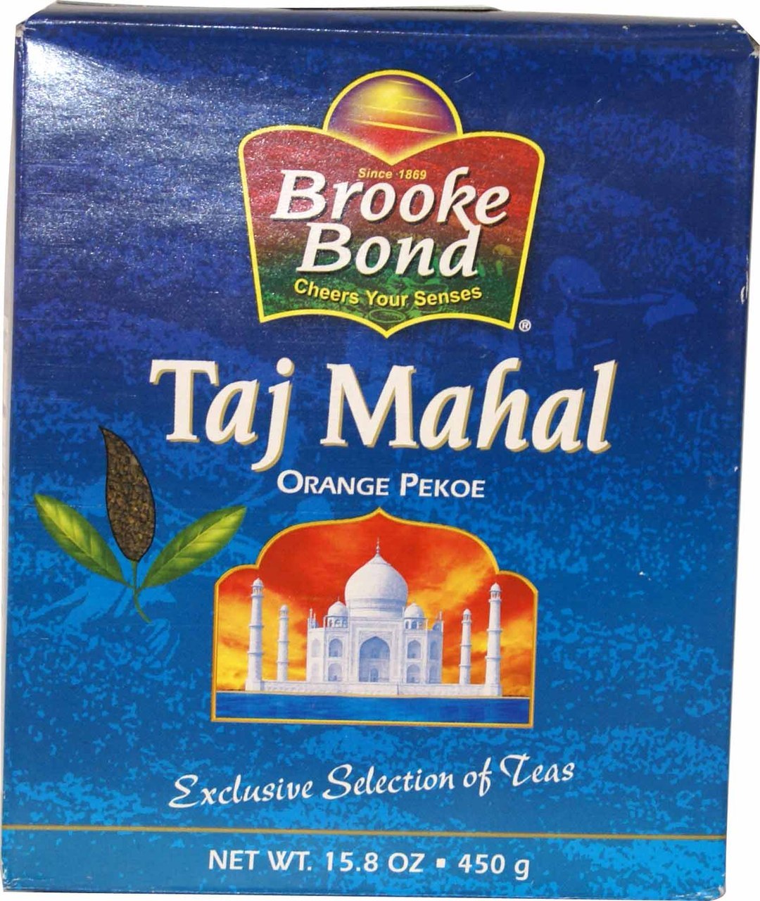 Brooke Bond Taj Mahal Orange Pekoe 15.8 OZ - 448 Gms