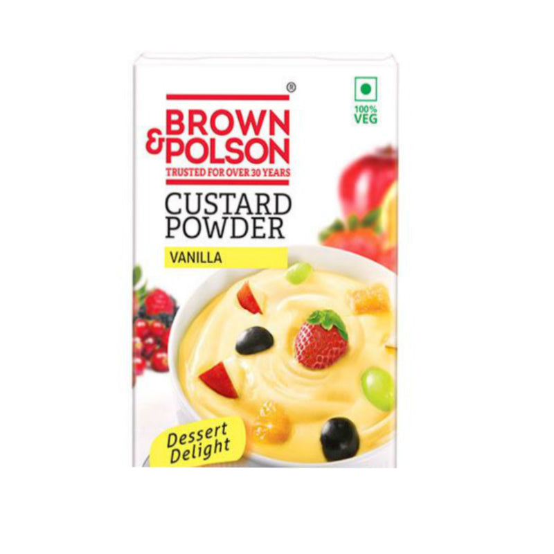 Brown and Polson Custard Powder Vanilla 100 Gms