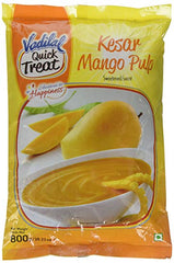 Vadilal Kesar Mango Pulp 28 Oz - 800 Gms