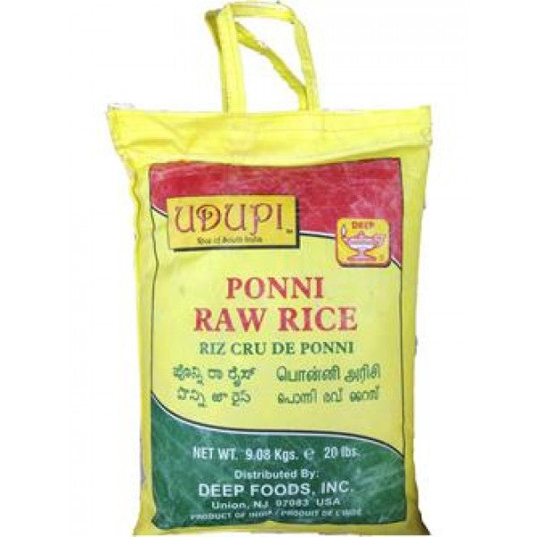 Udupi Ponni Raw Rice 20lb