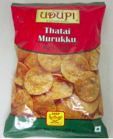 Udupi Thatai Murukku 7 Oz - 200 Gms