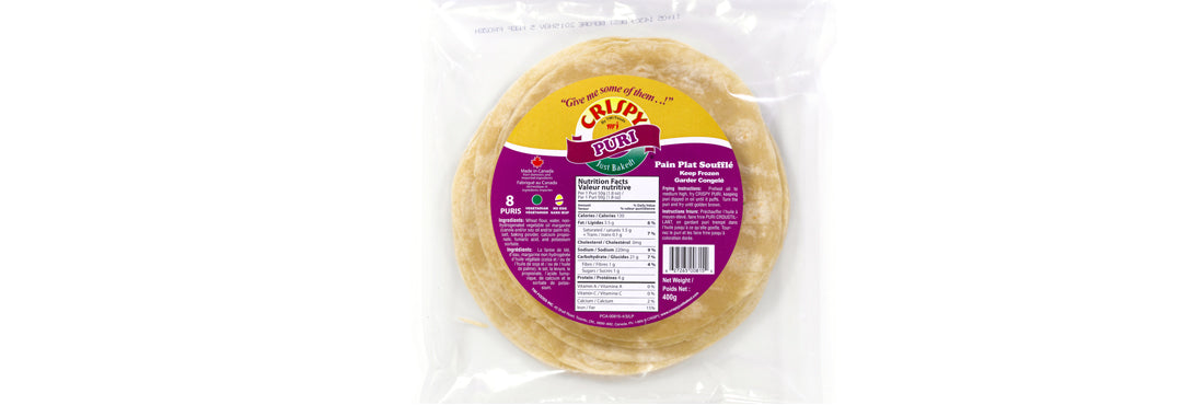 Crispy Puri 400 Gms 8 Puri