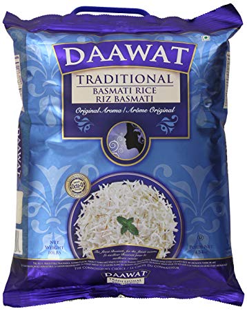 Daawat Traditional Basmati Rice 10lb