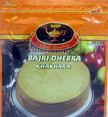 Deep Bajri Dhebra Khakhra 6.3 Oz - 180 Gms