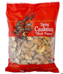 Deep Black Pepper Cashew 8 Oz - 227 Gms