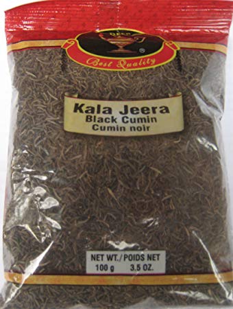 Deep Kala Jeera Black Cumin 3.5 Oz - 100 Gms