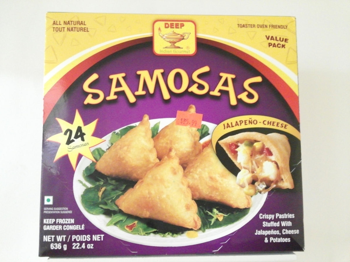 Deep Jalapeno Cheese Samosa 24 Pieces