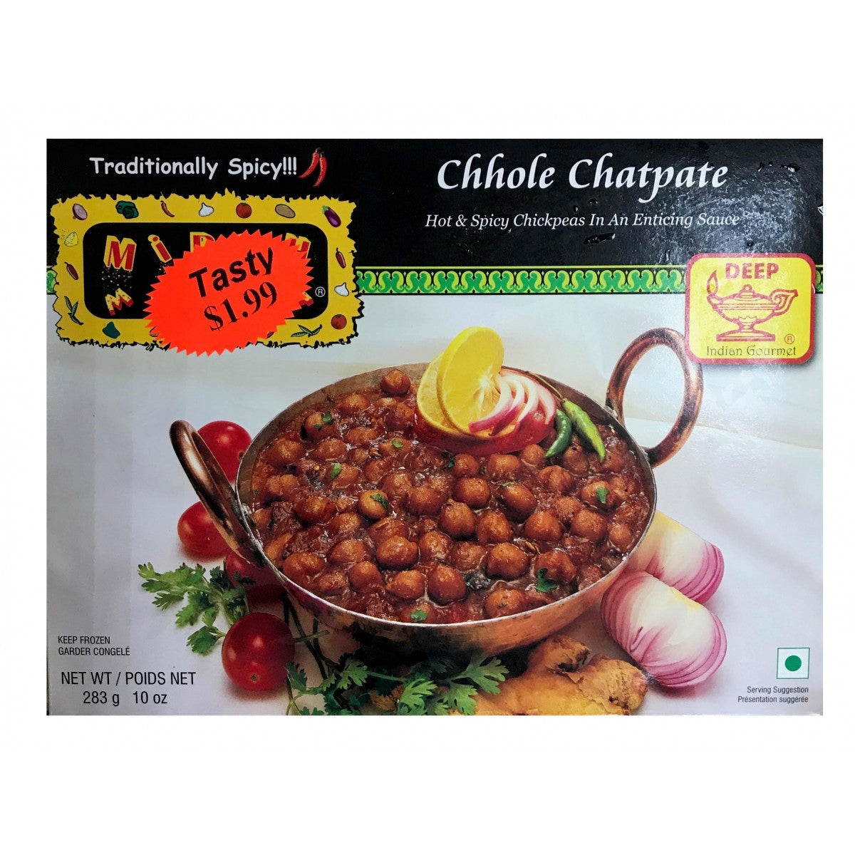 Deep Mirch Masala Chhole Chatpate 10 Oz - 283 Gms