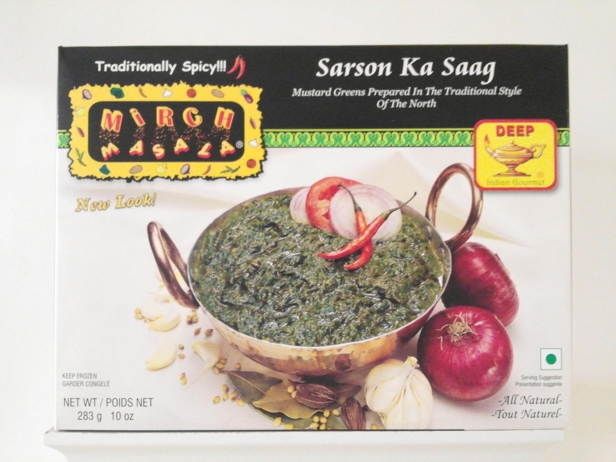 Deep Mirch Masala Sarson Ka Saag 10 Oz - 283 Gms