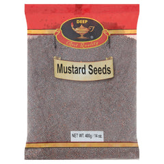 Deep Mustard Seed Small 14 Oz - 400 Gms