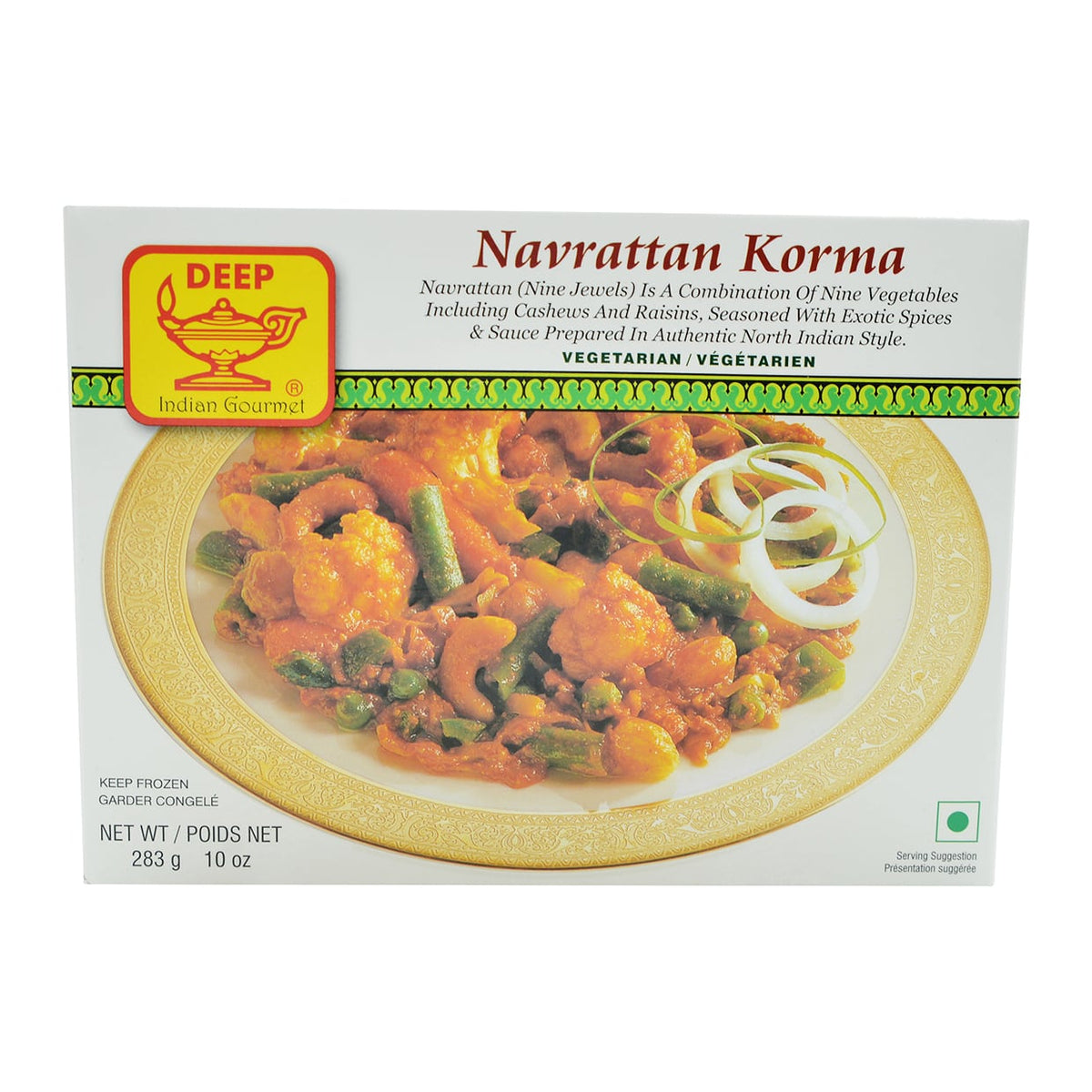 Deep Navrattan Korma 10 Oz - 283 Gms