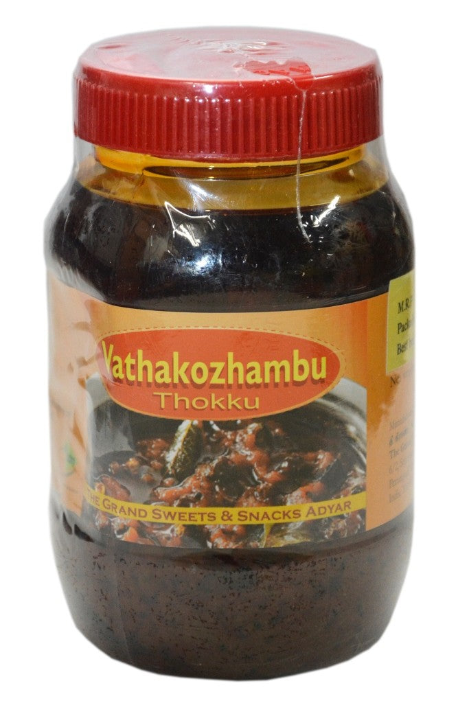 The Grand Sweets & Snacks Vathakozhambu Thokku  16OZ - 450 Gms