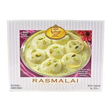 Deep Rasmalai 12 Pieces - 1 Kg