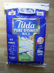 Tilda Basmati Rice 10lb