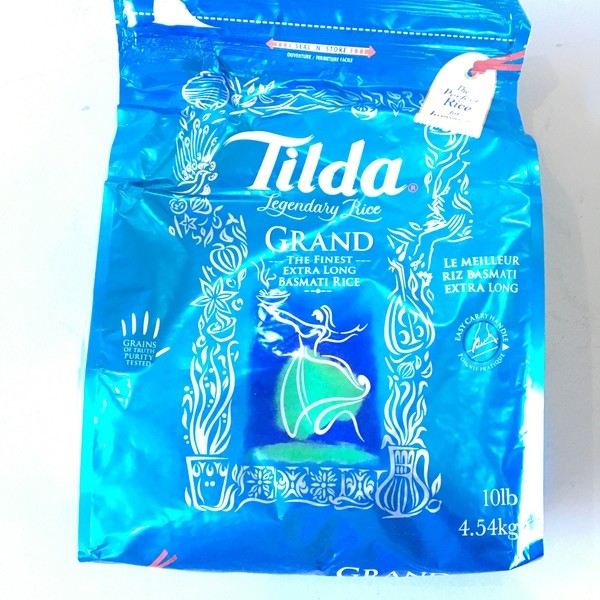 Tilda Grand Basmati Rice 10lb