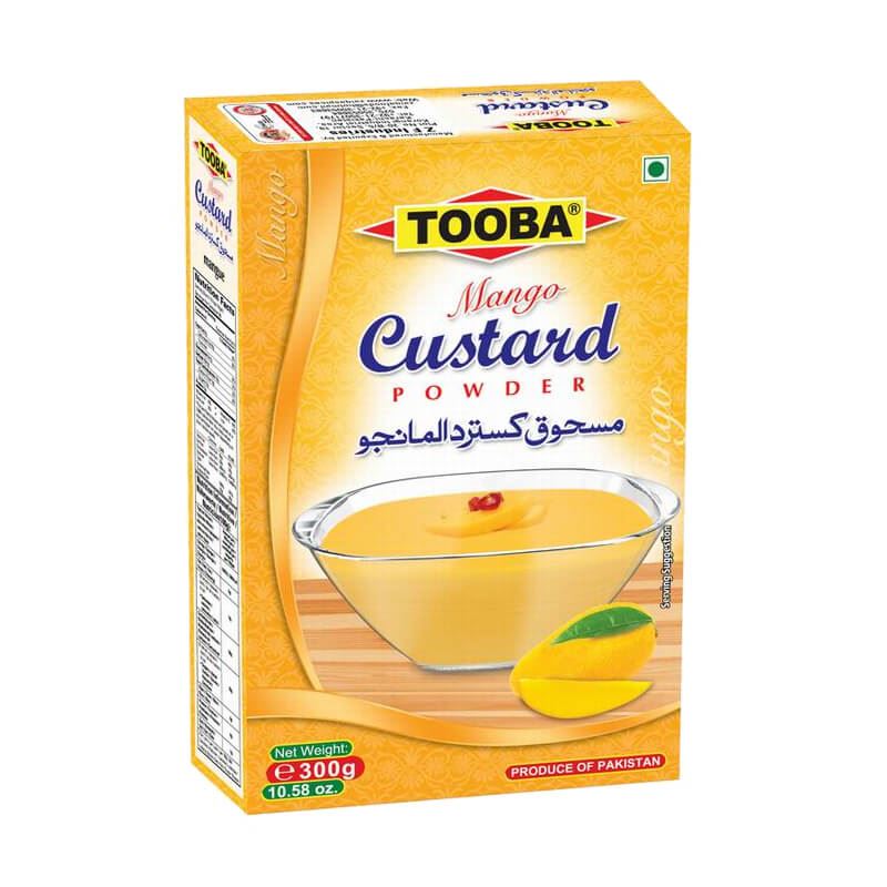 Tooba Custard Powder Mango 10.58 Oz - 300 Gms