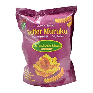 The Grand Sweets & Snacks Butter Murukku 6 Oz - 170 Gms