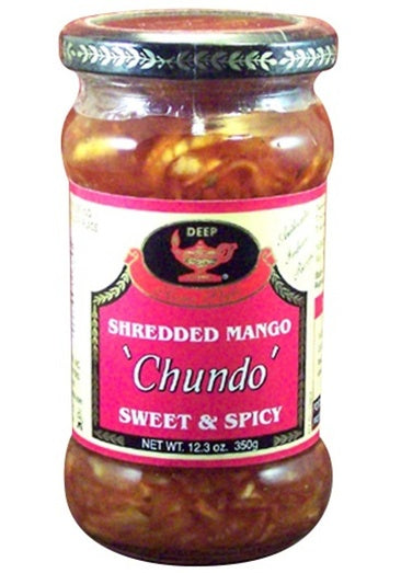 Deep Shredded Mango Pickle (Chundo) 12 Oz - 340 Gms